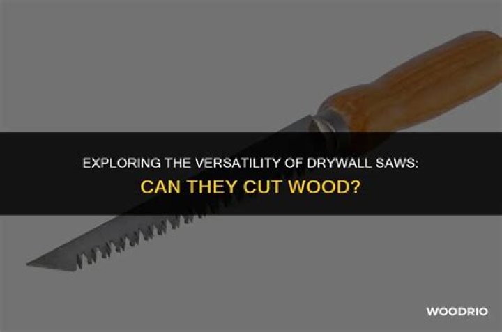 Can a jab saw cut wood