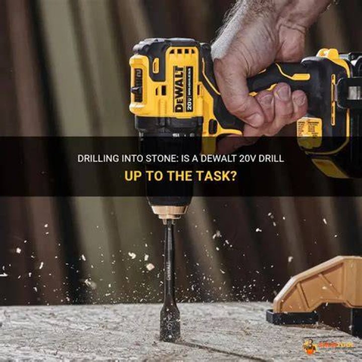 Can I drill into stone