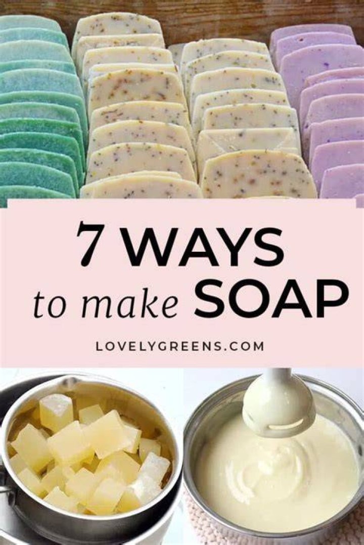Can I make my own soap