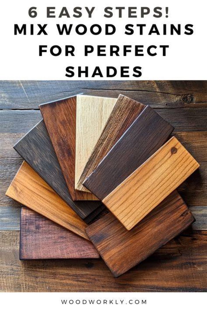 Can I mix stain colors