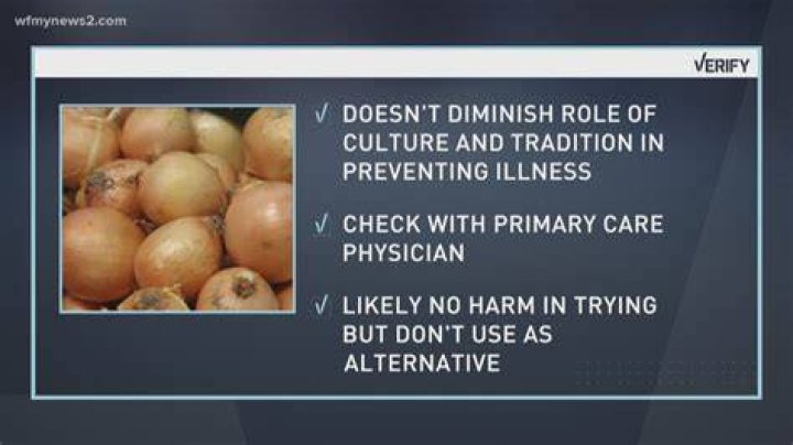 Can onion absorb virus