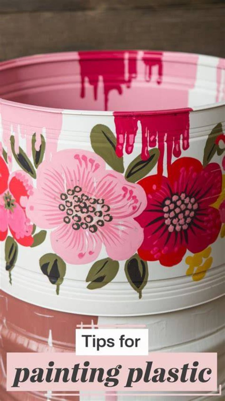 Can plastic be painted