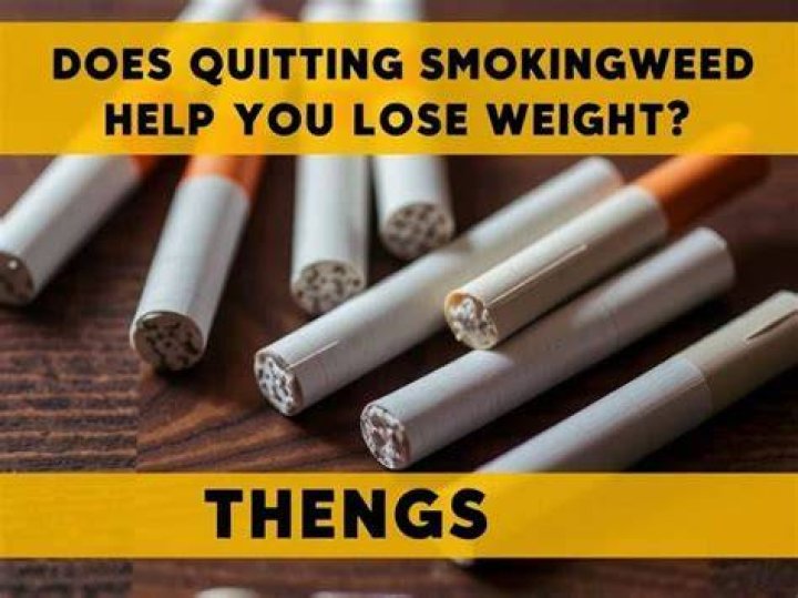Can quitting smoking help you lose weight
