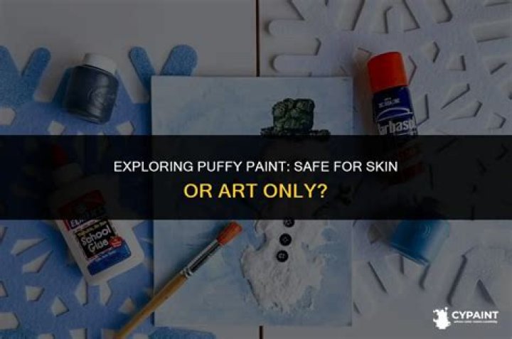 Can you put puffy paint on your face