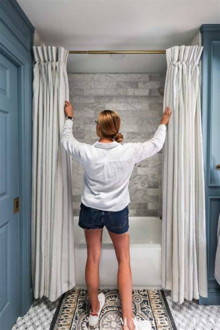 Can you use a shower rod for curtains