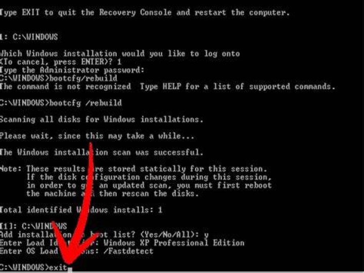 How do I fix boot ini