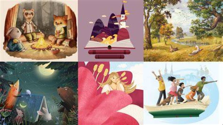 How do illustrations contribute to picture book stories