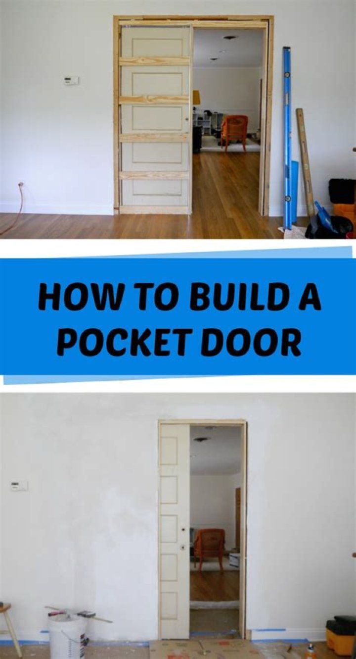 How do you install a pocket door in an existing door frame