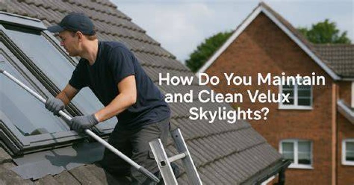 How do you maintain a Velux window