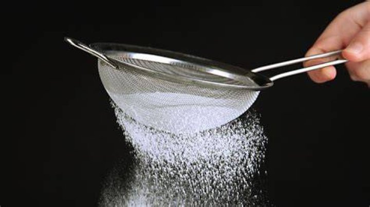 How do you sift flour