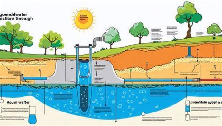 How is groundwater extracted