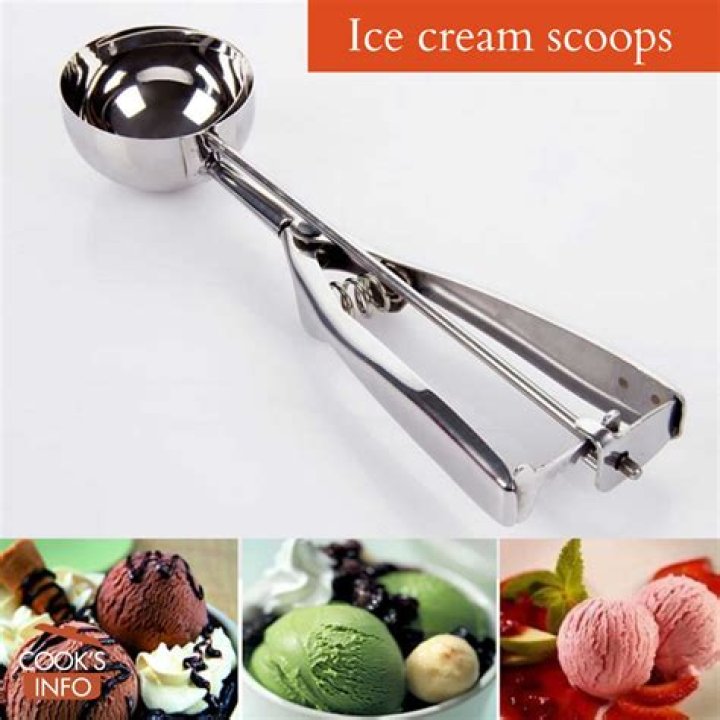 What are ice cream scoops called