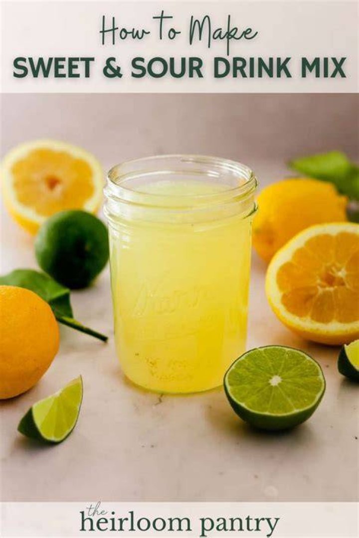 What can I use instead of sour mix