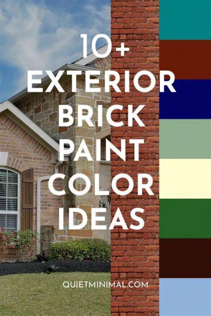 What color should I paint my brick