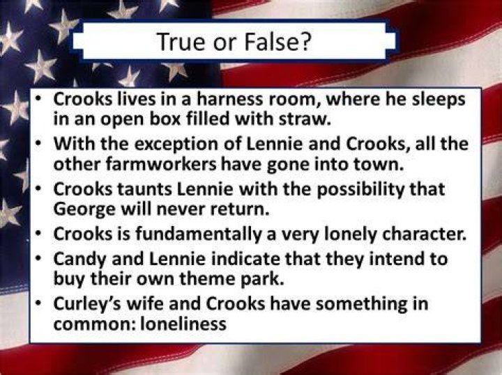 What do crooks and candy have in common