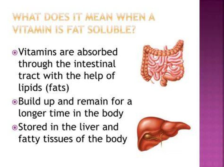 What does fat soluble mean quizlet