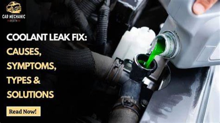 What is an internal coolant leak