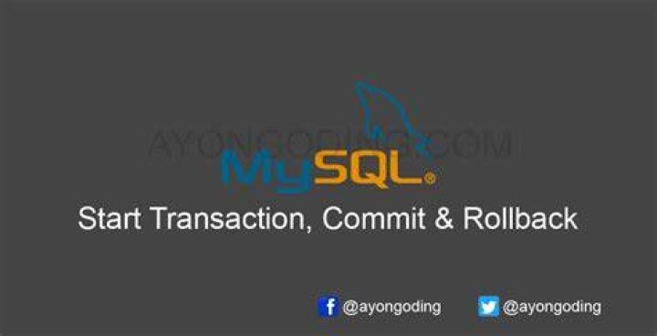 What is MySQL start transaction