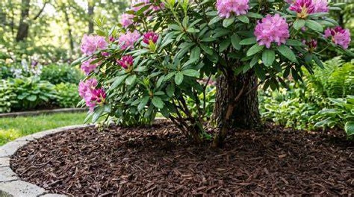 What is the best mulch for rhododendrons