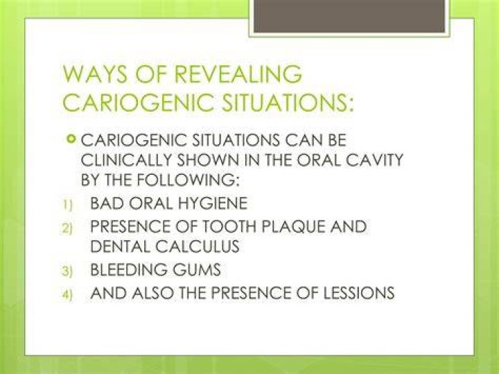 What means cariogenic