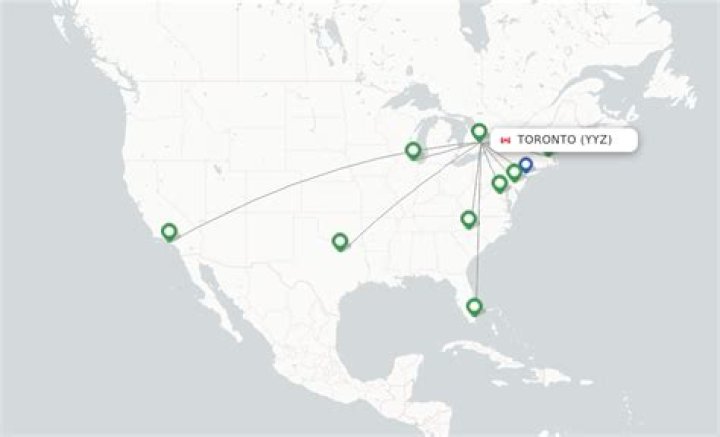 Where does American Airlines fly from Toronto
