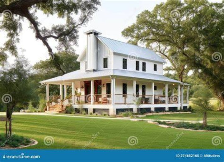 Who created the farmhouse