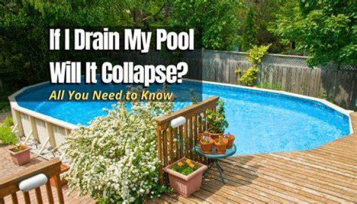 Will my above ground pool collapse